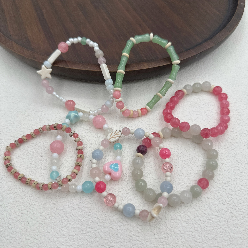 Mới Vòng Tay Chuỗi Hạt Đá Tự Nhiên Phong Cách Trung Hoa