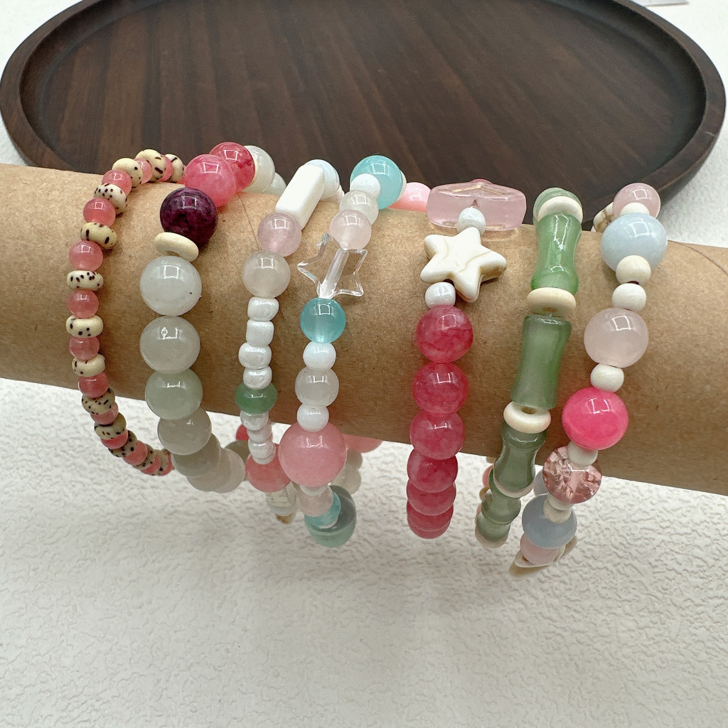 Mới Vòng Tay Chuỗi Hạt Đá Tự Nhiên Phong Cách Trung Hoa