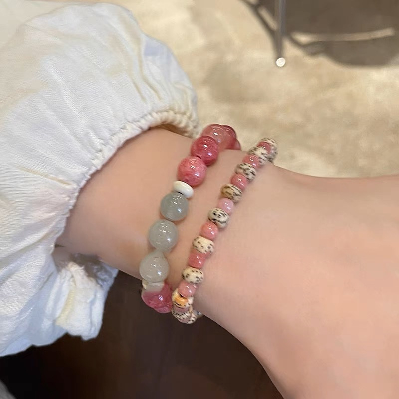 Mới Vòng Tay Chuỗi Hạt Đá Tự Nhiên Phong Cách Trung Hoa