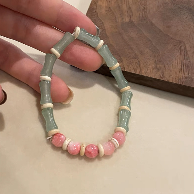 Mới Vòng Tay Chuỗi Hạt Đá Tự Nhiên Phong Cách Trung Hoa