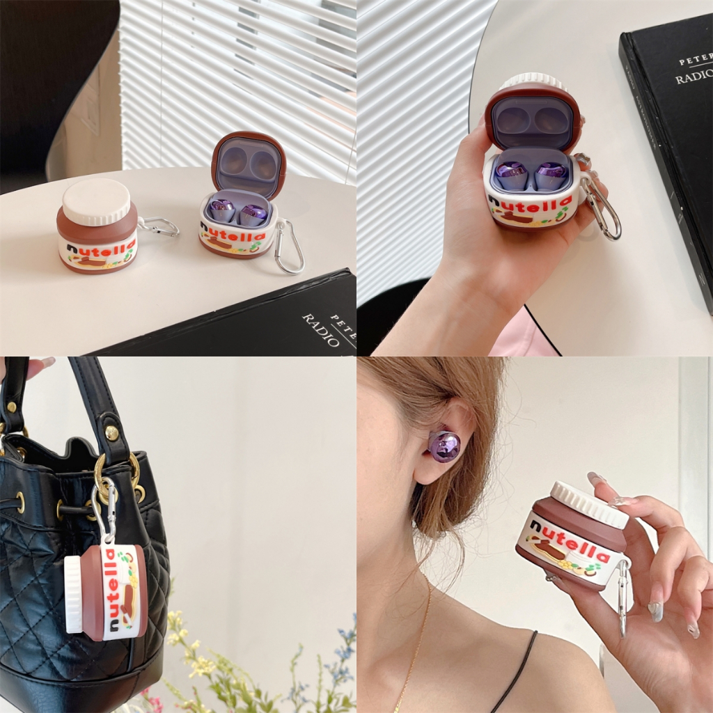 Vỏ Bảo Vệ Hộp Sạc Tai nghe không dây samsung galaxy buds 2 pro / buds pro / buds 2 / buds live Bằng silicone Mềm