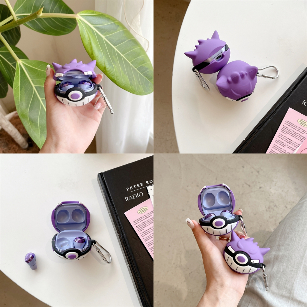 Vỏ Bảo Vệ Hộp Sạc Tai nghe không dây samsung galaxy buds 2 pro / buds pro / buds 2 / buds live Bằng silicone Mềm