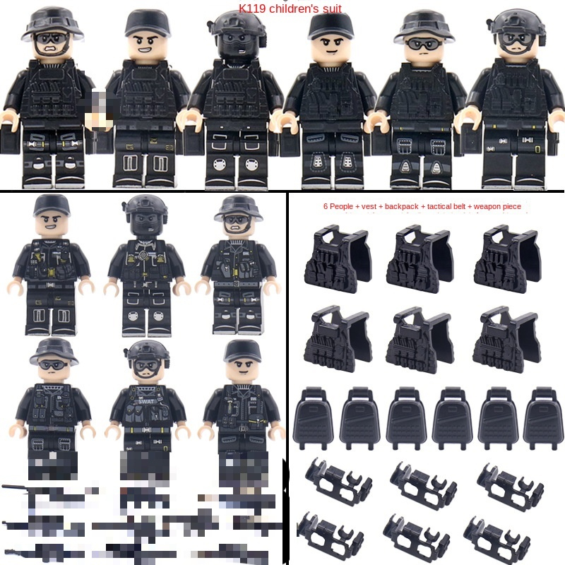 Mô Hình Tượng Quân Đội minifigures Cho Bé Trai
