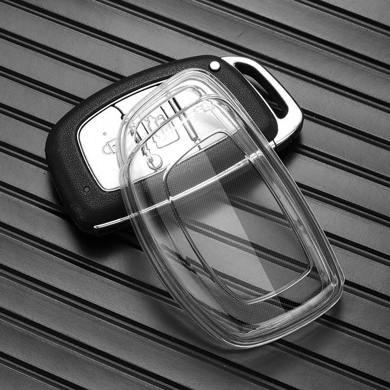 Bao da bọc bảo vệ cho đầu chìa khóa xe hơi Hyundai I10/ Tucson/ Elantra 2020