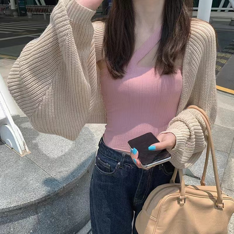 QADCOL Áo Khoác cardigan Dệt Kim Tay Dài Thời Trang Mùa Thu Cho Phái Nữ