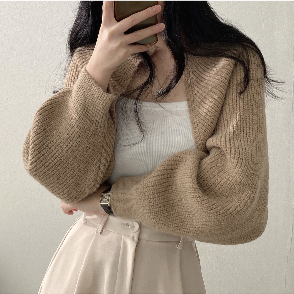 QADCOL Áo Khoác cardigan Dệt Kim Tay Dài Thời Trang Mùa Thu Cho Phái Nữ