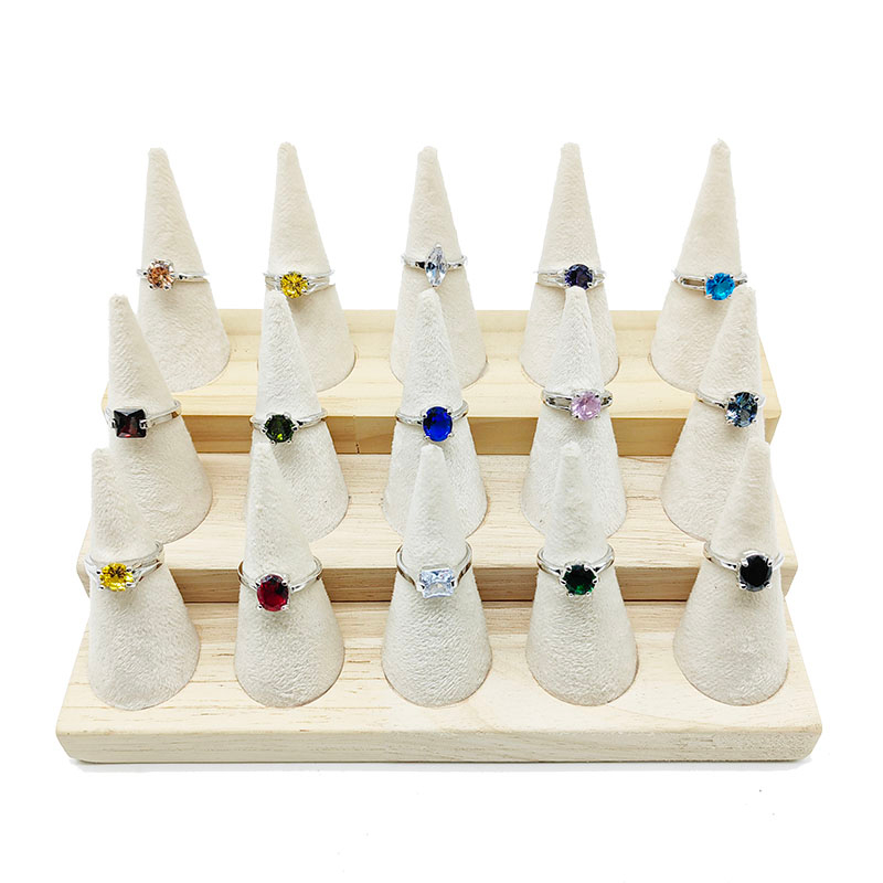 Set 20 Nhẫn Đính Đá Phong Cách Sang Trọng Dành Cho Nữ