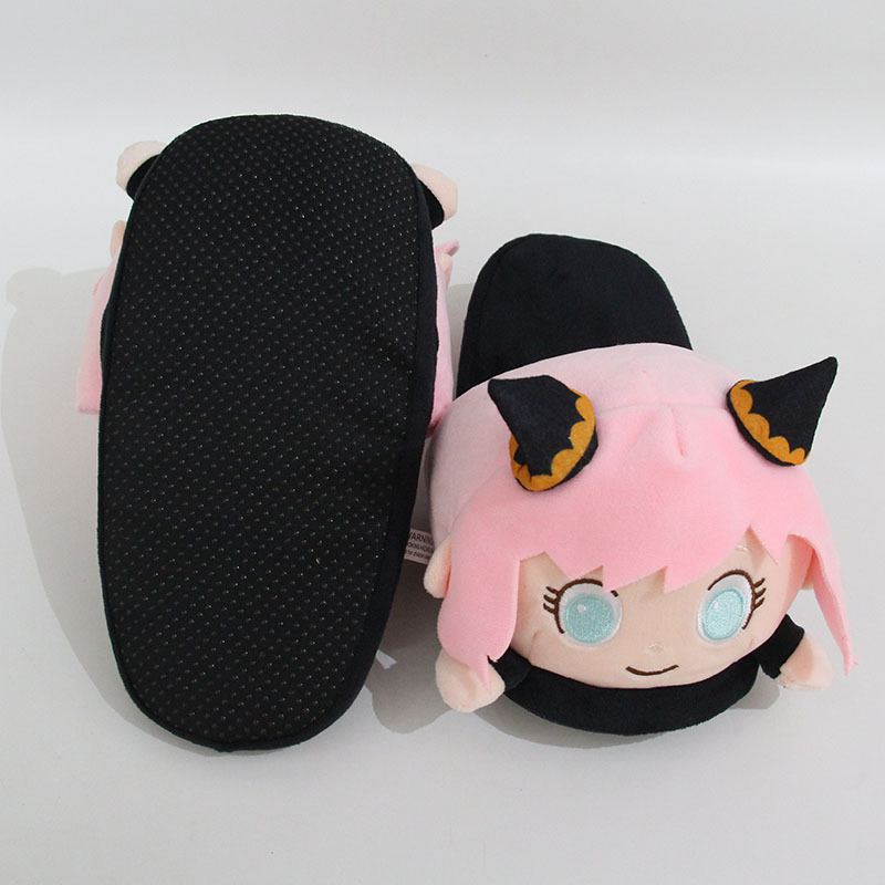 Dép Bông Đi Trong Nhà Hình Hoạt Hình anime Spyxfamily anya forger 28cm Giữ Ấm Mùa Đông Cho Nam Nữ