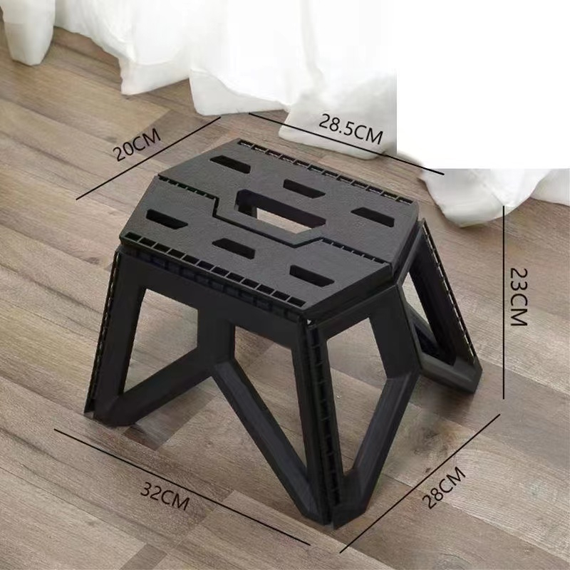 REITINGE Ghế gấp di động dày ghế dài nhỏ cắm trại ngoài trời ghế xếp sàn quầy hàng ghế đẩu tay -loại ghế đẩu nhựa nhỏ