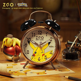 Đồng hồ báo thức Pokémon, Đồng hồ báo thức im lặng cho học sinh, Đồng hồ báo thức cho trẻ em, Đồng hồ đầu giường hoạt hình cho phòng ngủ
