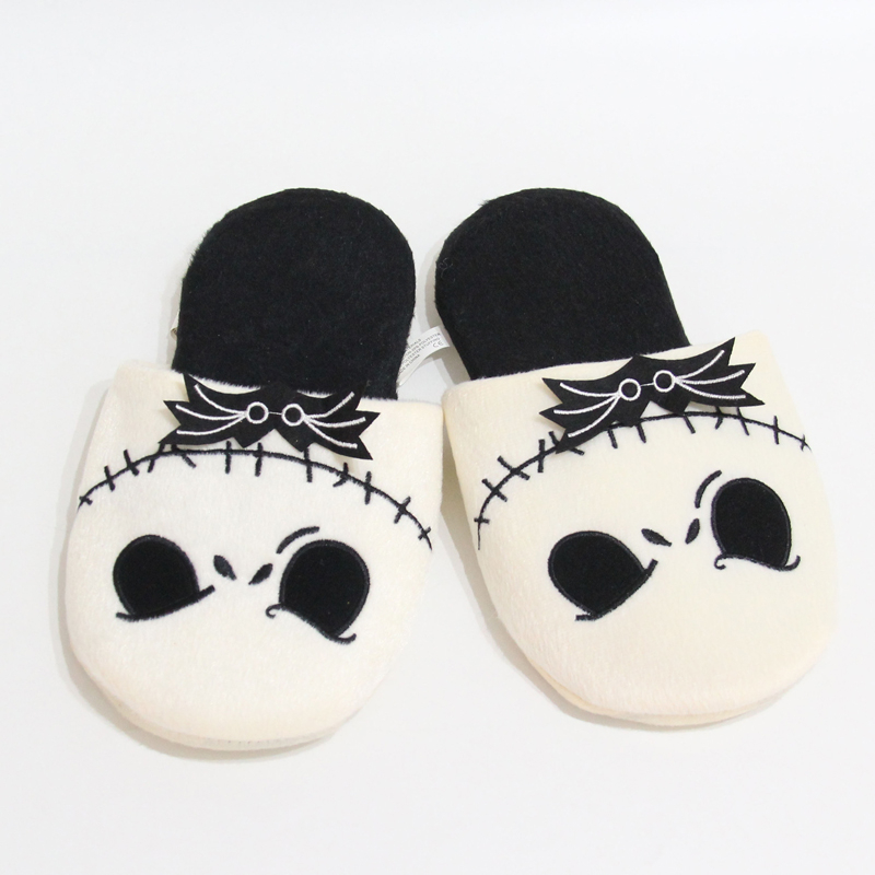 Dép Bông Đi Trong Nhà Hình disney the nightmare before christmas jack skellington 28cm Giữ Ấm Mùa Đông Cho Nam Nữ