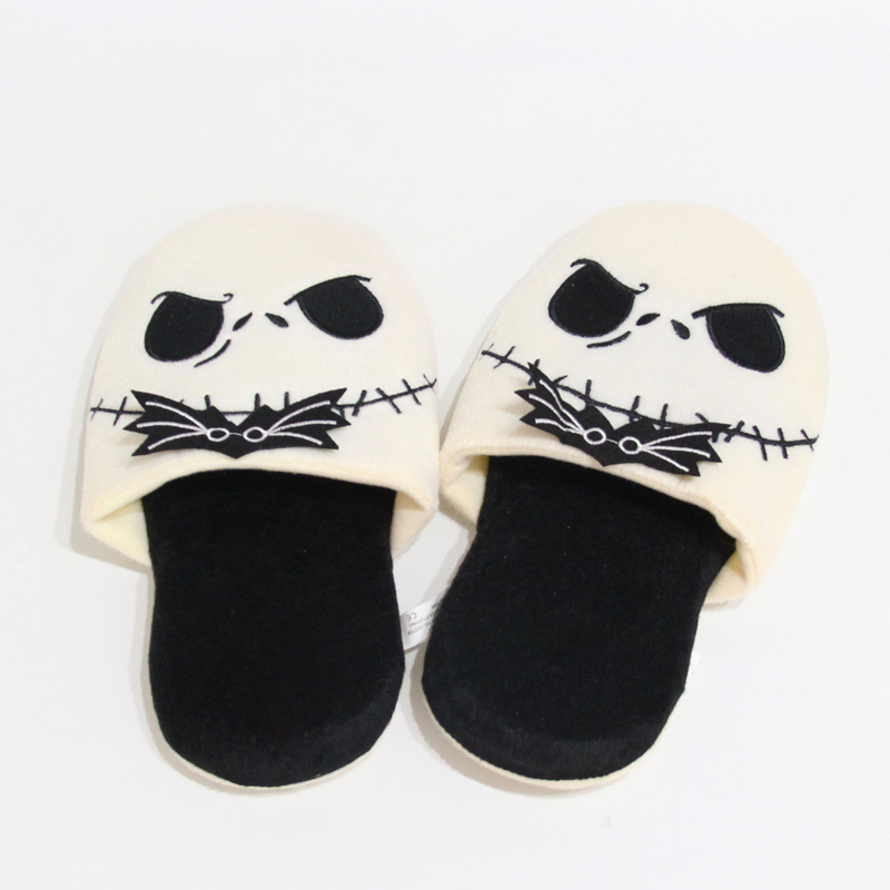 Dép Bông Đi Trong Nhà Hình disney the nightmare before christmas jack skellington 28cm Giữ Ấm Mùa Đông Cho Nam Nữ