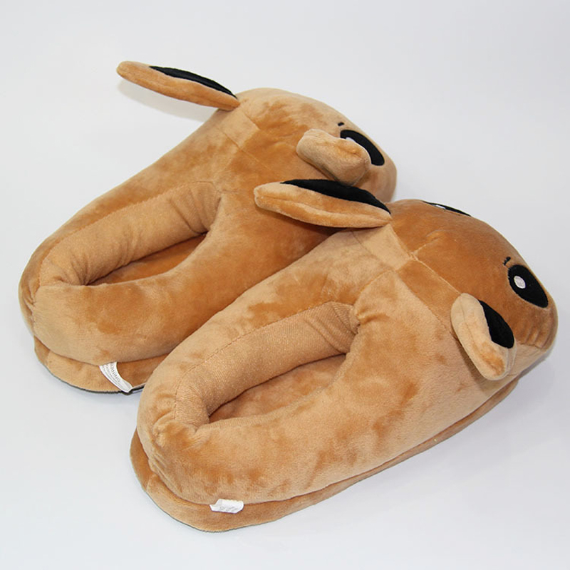 Dép Bông Đi Trong Nhà Hình Hoạt Hình pokemon eevee Omreon Espon night fury 28cm Giữ Ấm Mùa Đông Cho Nam Nữ