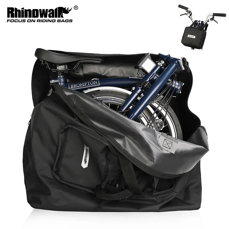 Dinowalk Túi Đựng Đồ Dùng 14-16 inch Tiện Dụng Cho Xe Đạp brompton k3 plus 3sixty Paces crius royale