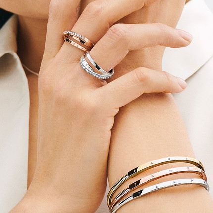 Vòng Đeo Tay Bạc 925 Kiểu Chữ Ký Độc Đáo