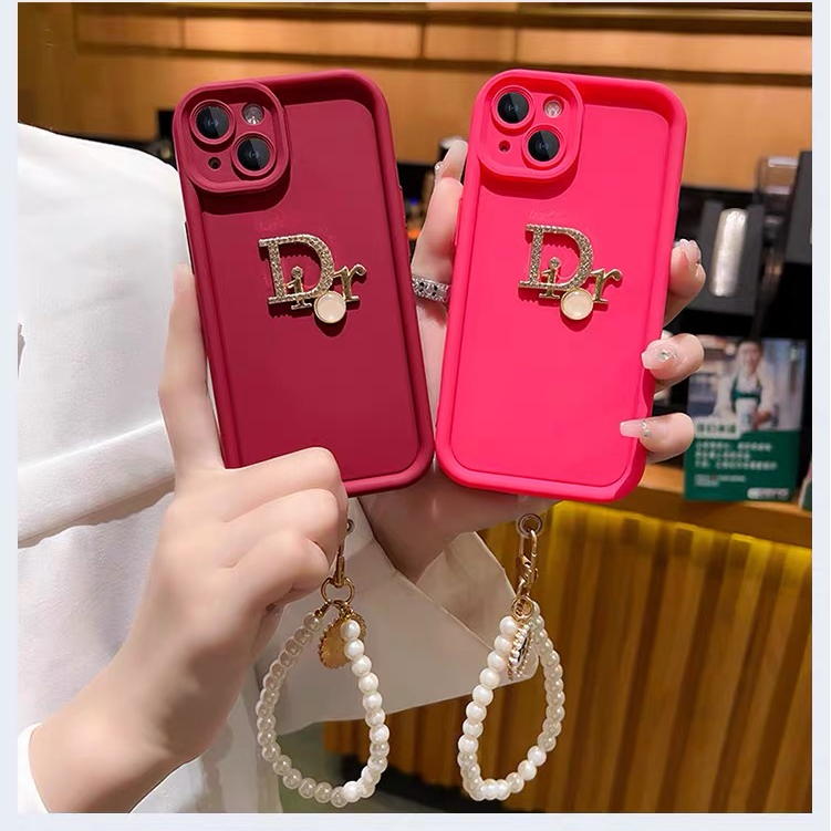 Thời Trang Ốp Điện Thoại tpu Mềm Hình logo dior 3d Cho iphone 14 promax xsmax xr x xs 11 12 13 15 promax