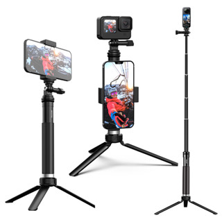 Bộ gậy selfie kiêm tripod/ monopod cho Gopro Hero 9/8/7 6/5 Black, Gopro tripod Pole