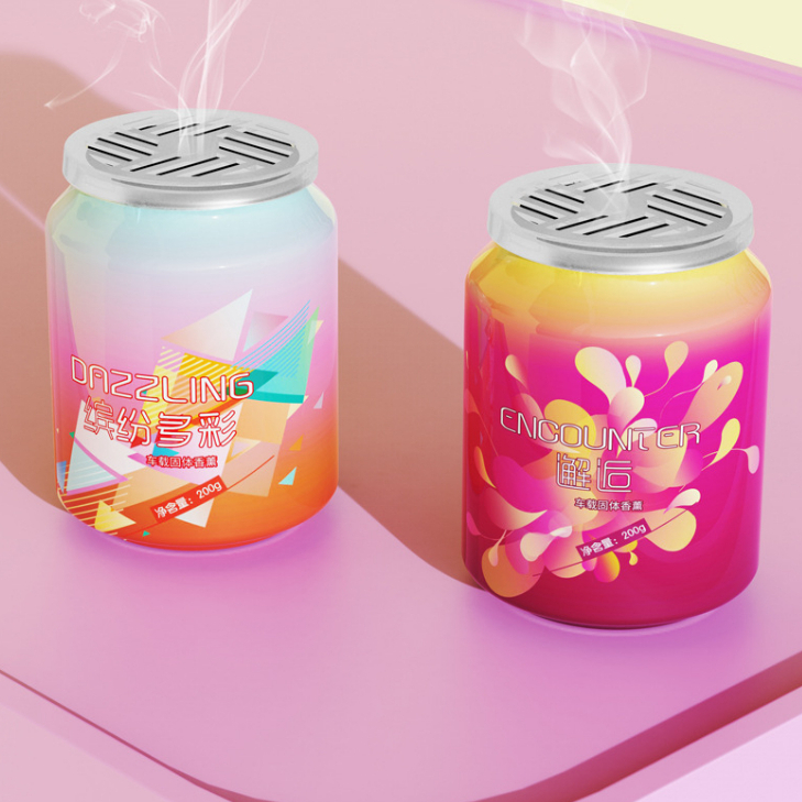 Máy làm mát không khí ô tô đóng hộp Hương thơm lâu dài Đồ trang trí bằng hương liệu cho phòng văn tại nhà tự động