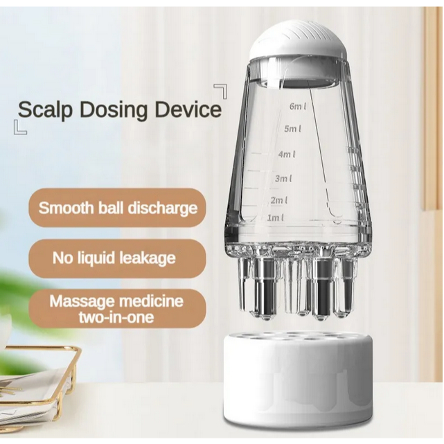 Lược mini Chải Tóc Mát Xa Da Đầu /Lược Chải Tóc Massage Da Đầu Dạng Lỏng