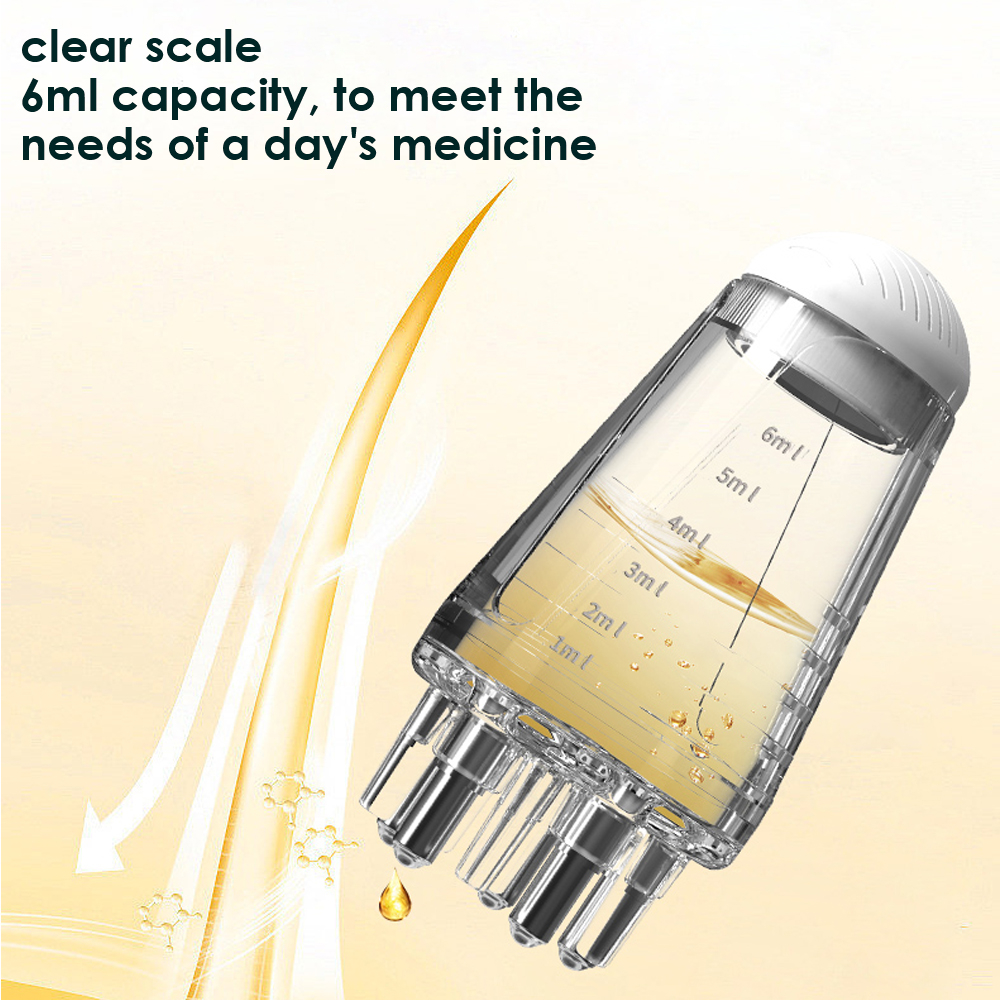 Lược mini Chải Tóc Mát Xa Da Đầu /Lược Chải Tóc Massage Da Đầu Dạng Lỏng