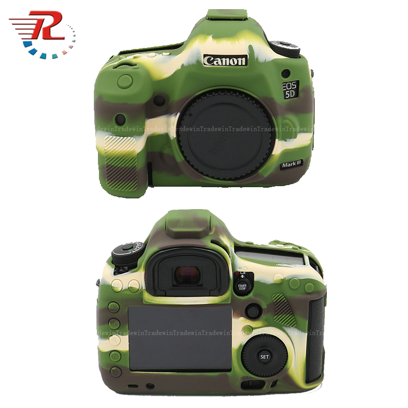 Canon Vỏ Bọc Silicon 5d Cho Máy Ảnh canon eos 5d3 5Dii 5d mark iii 5d iii