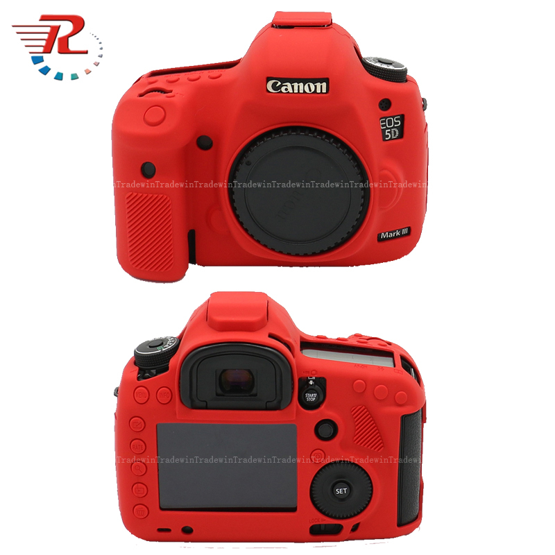 Canon Vỏ Bọc Silicon 5d Cho Máy Ảnh canon eos 5d3 5Dii 5d mark iii 5d iii
