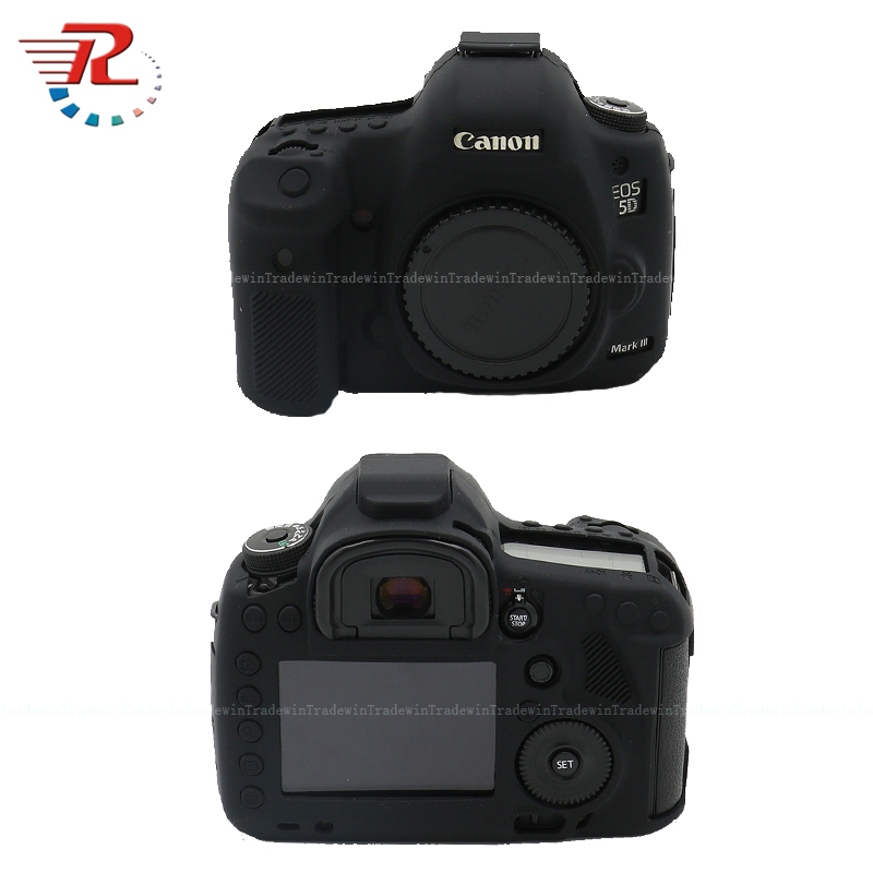 Canon Vỏ Bọc Silicon 5d Cho Máy Ảnh canon eos 5d3 5Dii 5d mark iii 5d iii