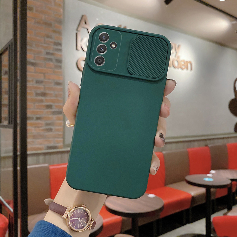 Samsung Ốp Điện Thoại Mềm Chống Rơi Có Nắp Trượt Bảo Vệ camera Cho Samsunggalaxy a54 5g a14 5g a34 5g a24 4g a13 4g a12 a23 a32 4g a52s a52 a53 5g
