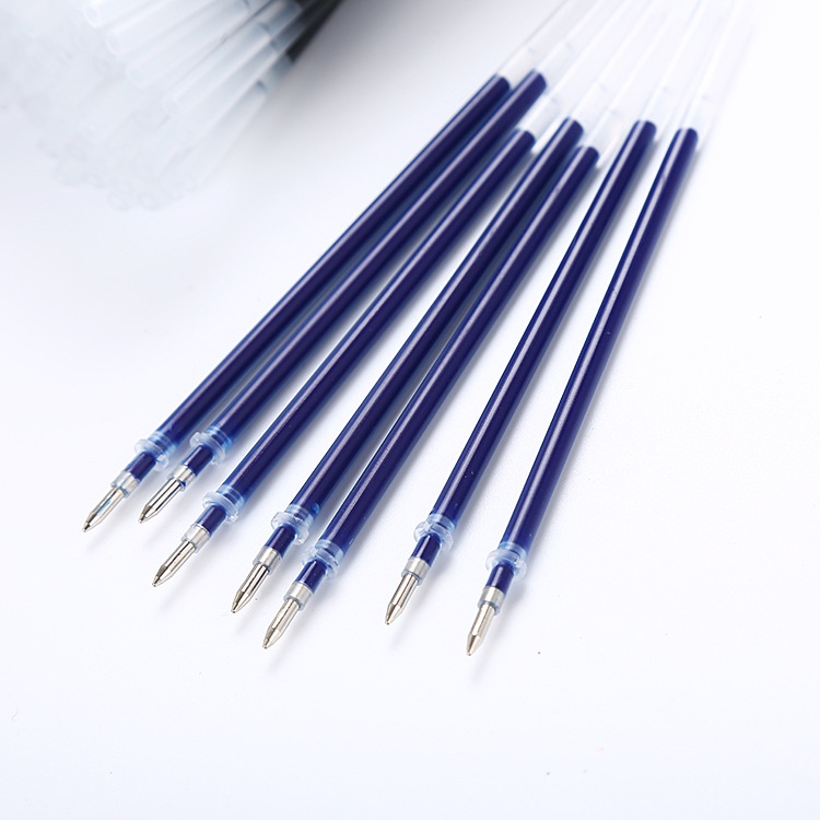Ruột Bút Mực gel Ngòi 0.5mm φ2.45mm Dài 13cm Đỏ/Đen/Xanh Dương Màu Sắc