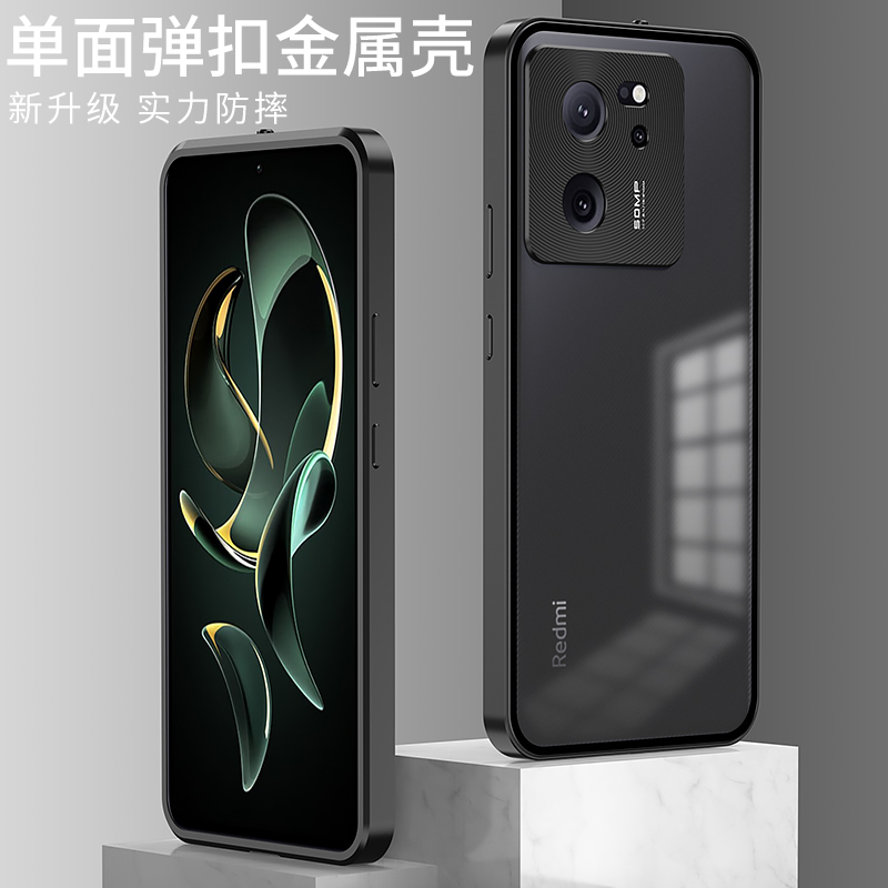 Ốp Điện Thoại acrylic Nhám Khung Hợp Kim Nhôm Cho xiaomi redmi k60 ultra k60 pro