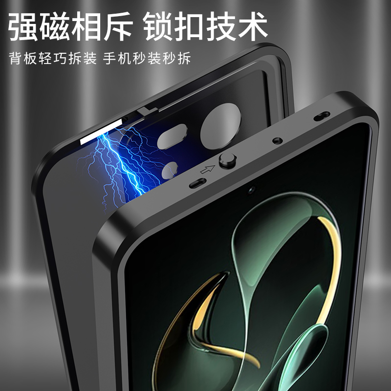 Ốp Điện Thoại acrylic Nhám Khung Hợp Kim Nhôm Cho xiaomi redmi k60 ultra k60 pro