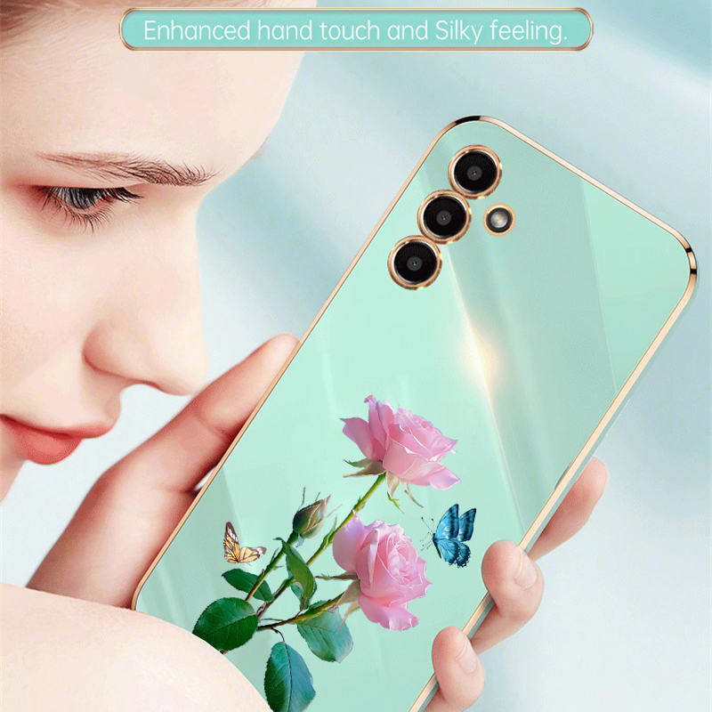 Bao Da Điện Thoại Thời Trang Cho samsung a04s a14 4g a24 a34 a54 galaxy m14 m54 m23 f23 5g Ốp