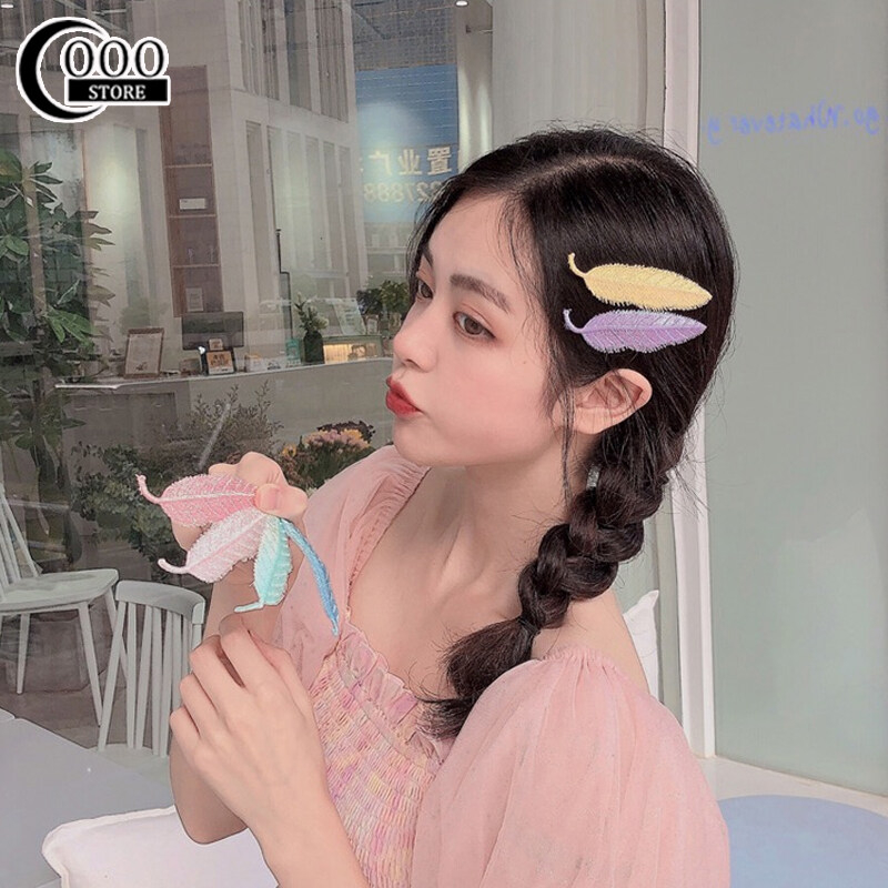 Dễ Thương Kẹp Tóc Hình Gấu Bông Hoa Hồng