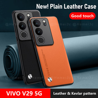 Ốp Điện Thoại pc Cứng + Da pu Thời Trang Sang Trọng Cho vivo v29 5g