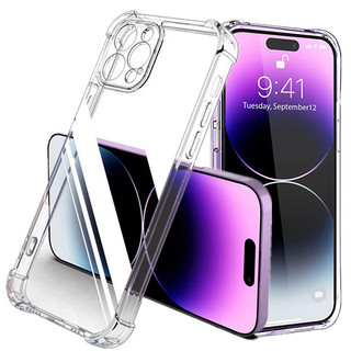 Ốp lưng mềm trong suốt chống sốc cho iPhone 11 12 13 14 15 Pro Max SE X XS XR 8 7 6S 6 Plus