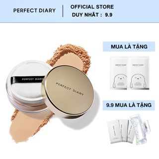 Phấn phủ kiềm dầu Perfect Diary Perfect chống thấm nước kiểm soát dầu lên đến 12h với 3 màu tùy chọn 7g