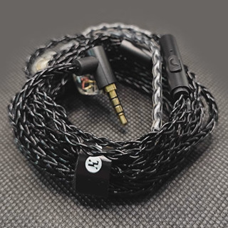 JCALLY JC08S Dây cáp nâng cấp MMCX 2 chấu 0.78mm có micro cho tai nghe KZ ZSN PRO X ZST PRO