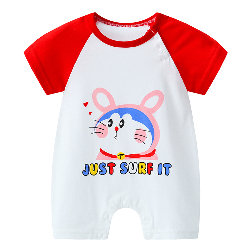 Áo Liền Quần Thời Trang Phong Cách ins Cho Bé Sơ Sinh