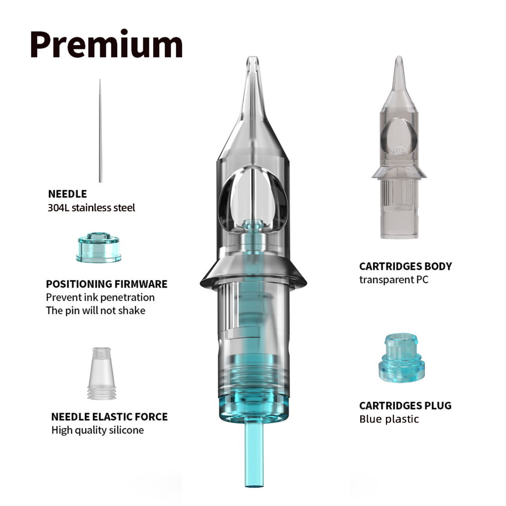 Kim Xăm Mực Xăm Đường Kính 0.35mm rl rs rm m1 Cao Cấp Chuyên Dụng Cho Máy Xăm