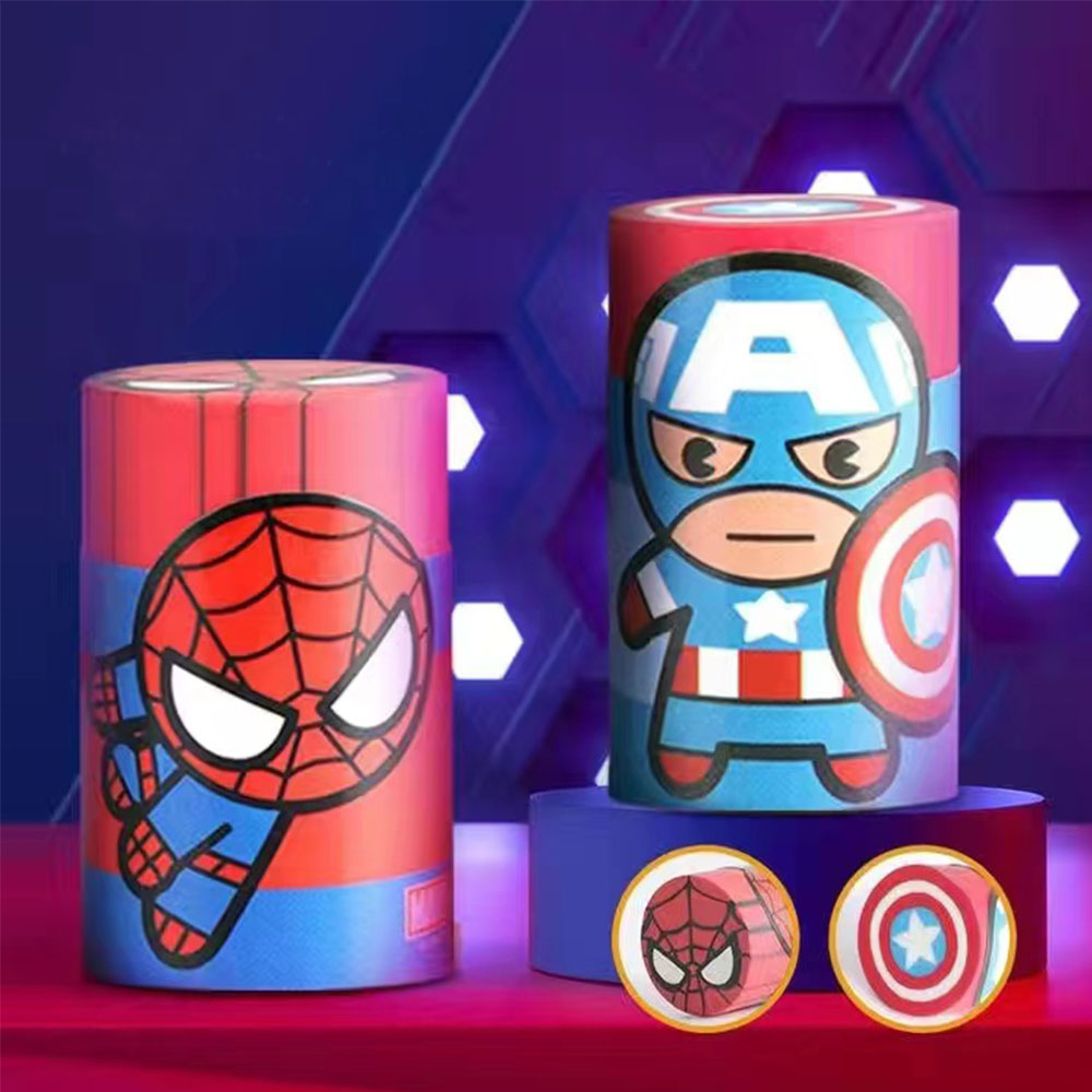 Cục Tẩy Bút Chì Hình spiderman captain America mini Dành Cho Học Sinh