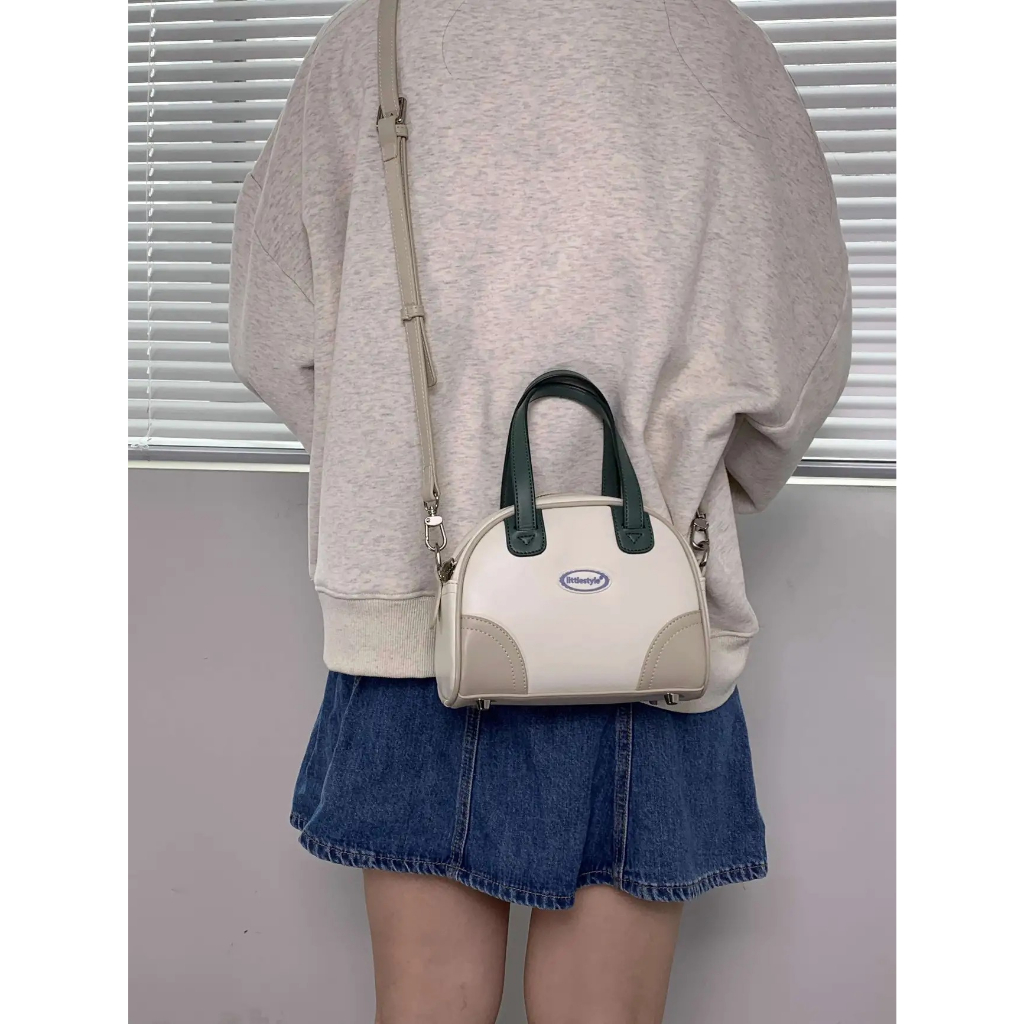 Túi Xách Boston Đeo Vai Phong Cách Thời Trang Retro Dành Cho Nữ