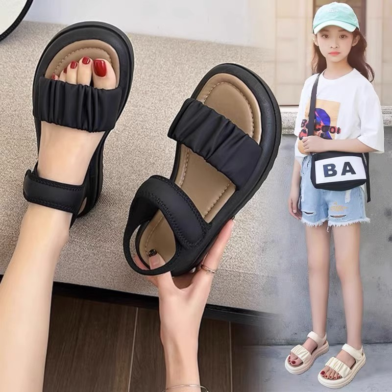 C＆S  Dép sandal nữ Hở Ngón Đế Dày Có Quai Cài 2023NEW Mùa hè Kiểu Dáng Thời Trang B98G1U8 36Z230904