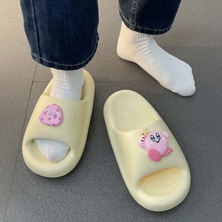 Dễ Thương Dép Sandal Đế Dày Họa Tiết Hoạt Hình Xinh Xắn