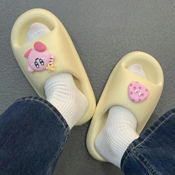 Dễ Thương Dép Sandal Đế Dày Họa Tiết Hoạt Hình Xinh Xắn