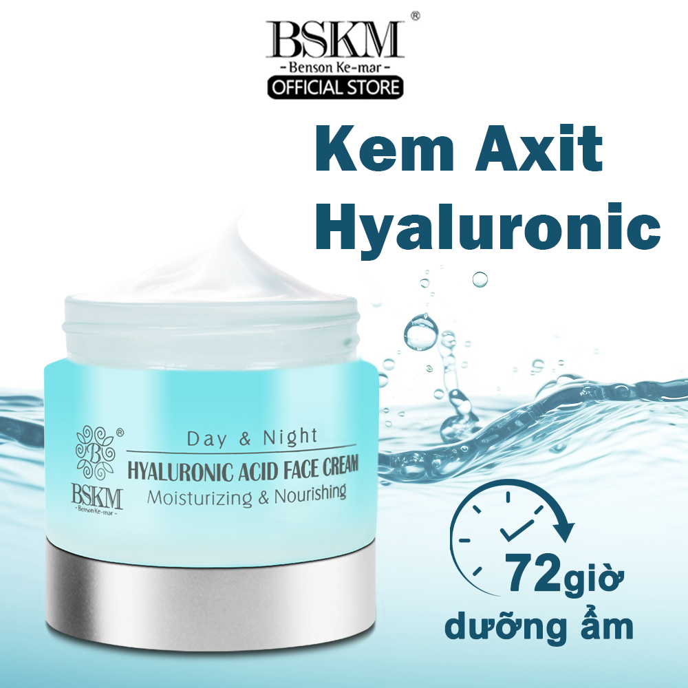 BSKM Kem dưỡng da mặt Axit Hyaluronic Sáng Da Chống Lão Hóa Chống Nhăn Dưỡng Da Sửa Chữa SkinCare 50g