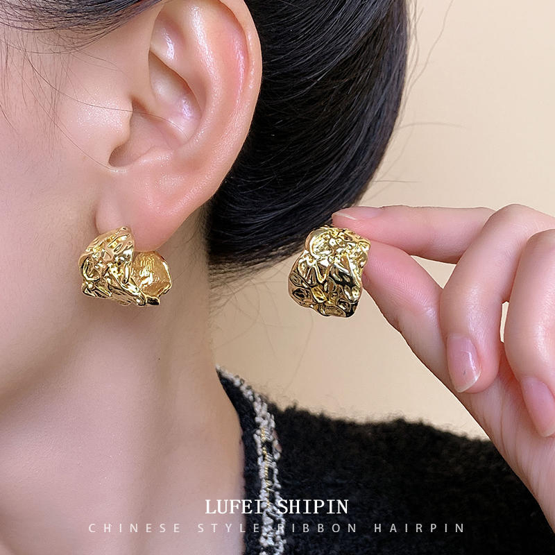 Bông Tai Hợp Kim Đơn Giản Thời Trang Cho Nữ