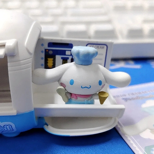 Sanrio Hộp Bí Ẩn Thức Ăn Nhanh Phiên Bản Xe Tải kuromi melody Tai To pacha kt