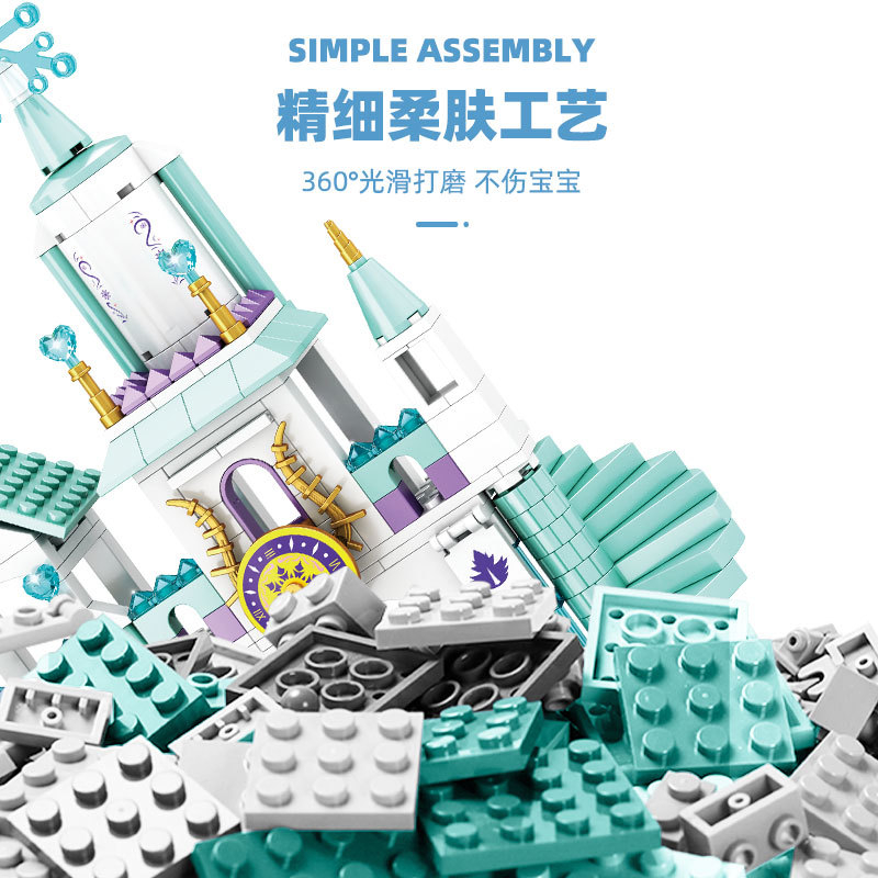 Đồ Chơi lego Xếp Hình Công Chúa elsa Cho Bé Gái