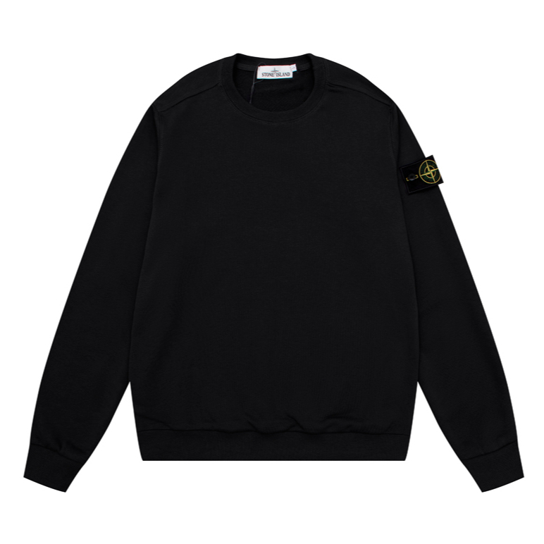 Áo Sweater Cổ Tròn Họa Tiết Thêu Phong Cách Thời Trang unisex