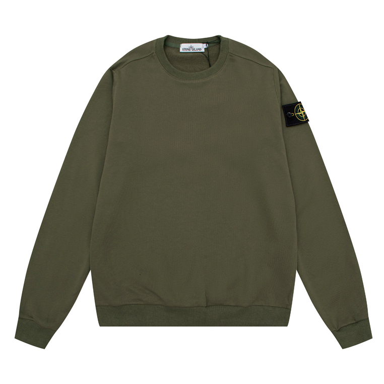 Áo Sweater Cổ Tròn Họa Tiết Thêu Phong Cách Thời Trang unisex